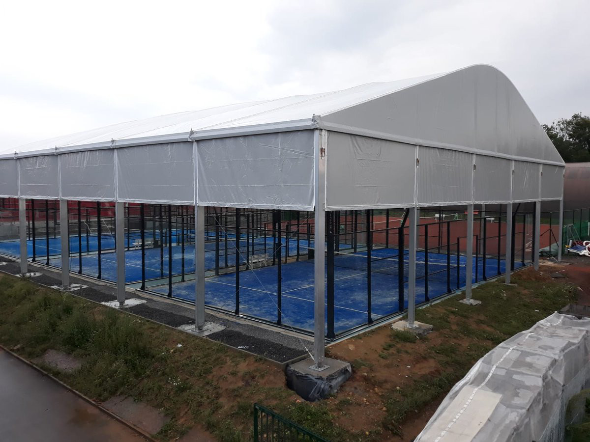 copertura campo padel